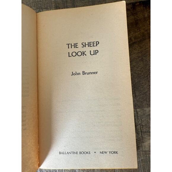 The Sheep Look Up by John Brunner Vintage 1974 Paperback Ballantine Books - Picture 10 of 10